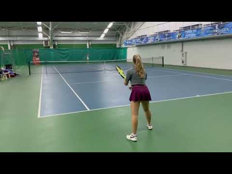 College Tennis Recruiting Video Fall 2023 - Valeria Chaikovskaya