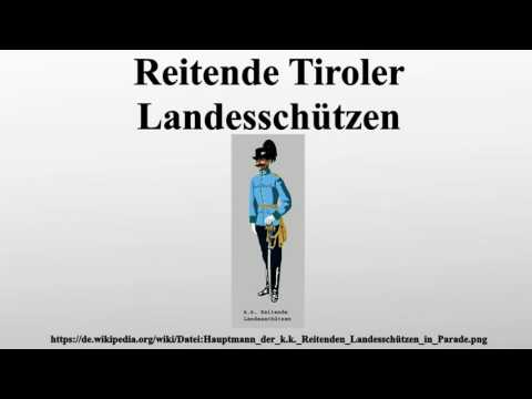 Reitende Tiroler Landesschützen