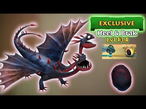 Heel & Brak (Gauntlet Egg Reward) Titan Mode Max Level 134 | Dragons: Rise of Berk