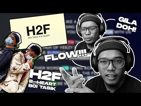 #13 REACTION | H2F - B-Heart X Boi Tasik (Prod by. Izz4d)