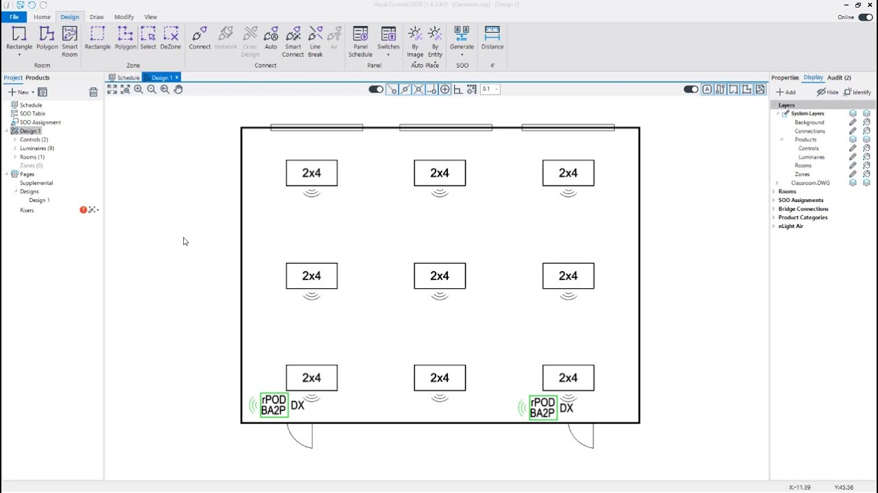 Visual Controls - Basic Wireless Design