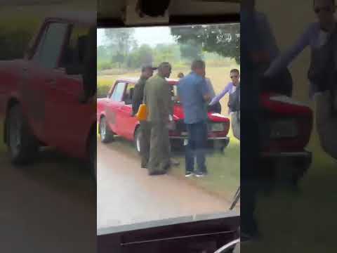 2026-01-14. Presencia policial luego de quema de cartel en Güira de Melena, Artemisa (video 2)