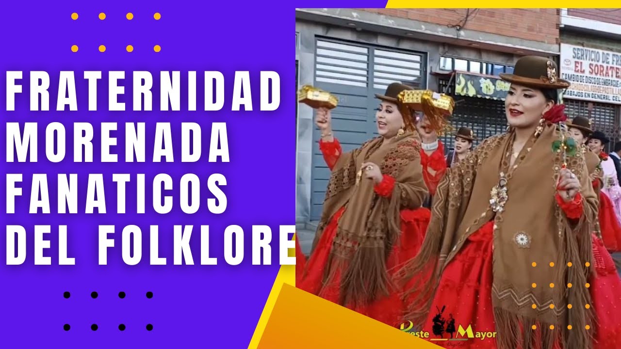 Fraternidad Morenada Fanáticos del Folklore - Lanzamiento Gran Poder 2026
