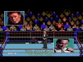 WWF Super WrestleMania Sega Genesis WWF Championship Mode British Bulldog