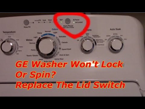 How To Replace A Lid Switch On A GE Washing Machine