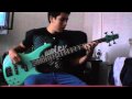The Expendables-burning up(bass cover) 