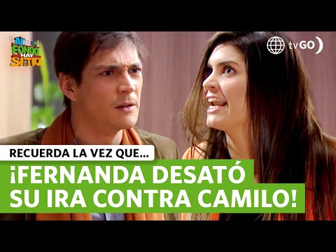 Al Fondo hay Sitio 8: Fernanda lashes out at Camilo for his infidelity (Episode n°1504)