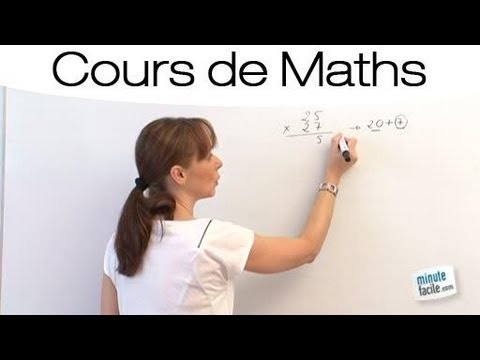 comment poser une multiplication a virgule