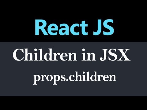 Children in JSX in React JS Hindi