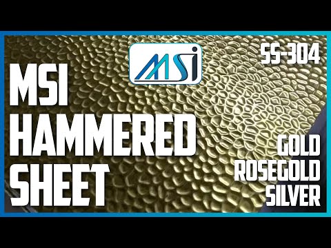 Stainless Steel Hammered Sheets In SS304
