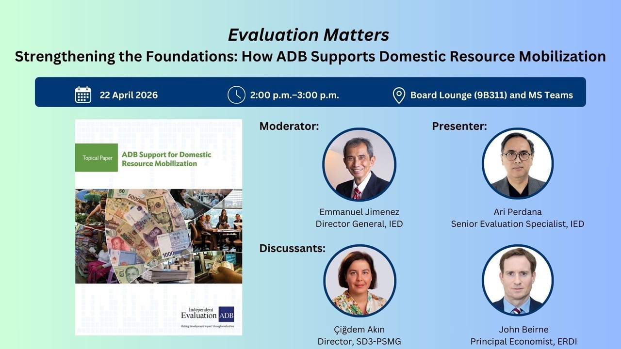 Strengthening the Foundations: How ADB Supports Domestic Resource Mobilization