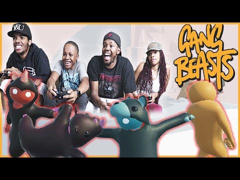 THE HUNTERS VS THE HUNTED! - Gang Beasts Gameplay