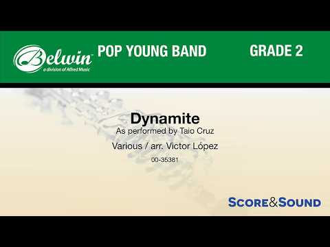 Dynamite, arr. Victor López – Score & Sound