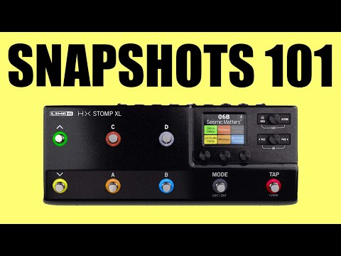 Helix HX Stomp XL Snapshot Tutorial: Complete Beginners Guide