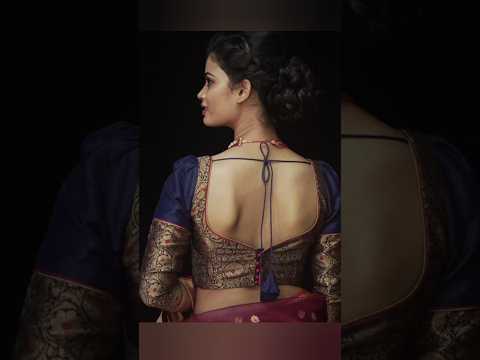 Blouse Designs 😍 Back Blouse Designs New Collection