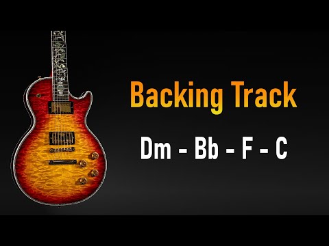 Rock BACKING TRACK D Minor | Dm Bb F C | 120 BPM | Guitar Backing Track | TGuitar