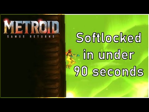 Metroid: Samus Returns - Softlocking In Under 90 Seconds!