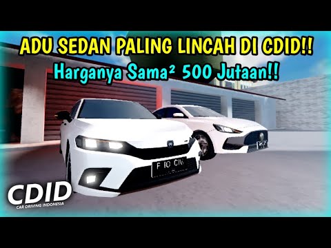 Adu Sedan Paling Kencang & Ringan di CDID Revamp!! | Manakah yang Paling Worth It?! | CDID Roblox