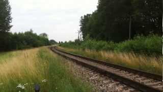 preview picture of video '[LDZ] Latvian railways DMU forming a evening train from Valga, Estonia to...'
