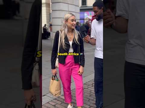 Do ALL South Africans sound like this 😅 #streetinterview #culturaldifferences #southafrica #fyp #uk