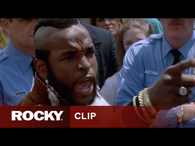 Clubber Lang Taunts Rocky Balboa