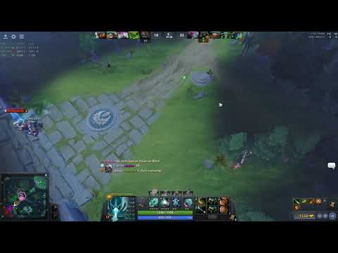 Pugna dodges Sumail with Illusion Rune