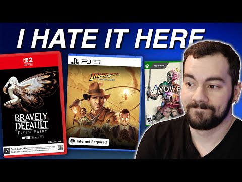 Sony, Nintendo, And Microsoft Are Fumbling Physical Games In 2025