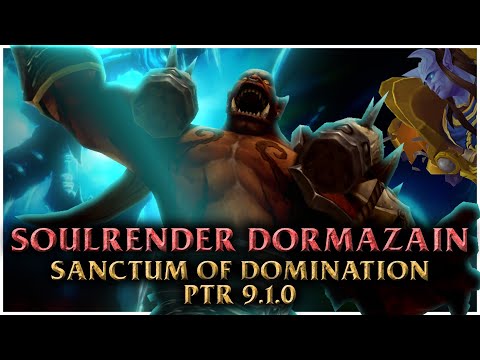 Soulrender Dormazain (Garrosh) Heroic Kill 9.1- Sanctum of Domination PTR Retribution Paladin