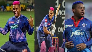 Shimron hetmyer pink color hair style hetmyer batting in ipl 2022 RR Rajasthan Royals practice
