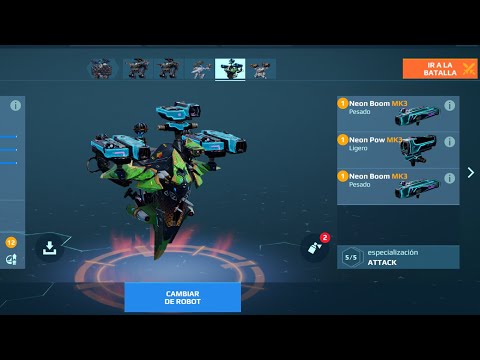 Samjok Neon Boom Pow MK3 War Robots WR