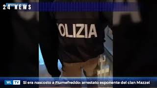 Si era nascosto a Fiumefreddo: arrestato esponente del clan Mazzei