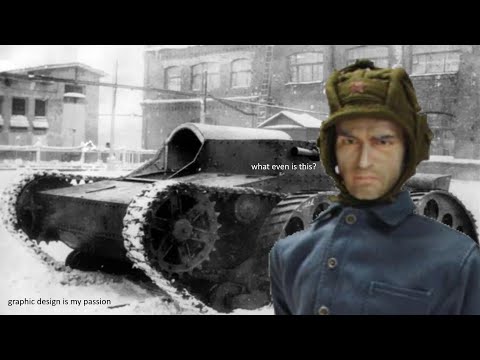 I react to weird Soviet prototype tanks...