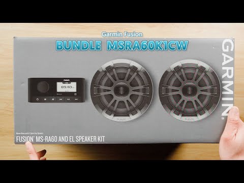 Garmin Fusion MS-RA60K1-CW | Bộ Âm Thanh Chuyên Dụng Cho Tàu Thuyền – Chống Nước IPX7