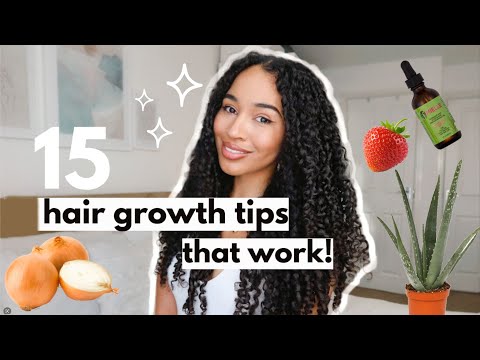15 Hair Growth Tips (that work!)