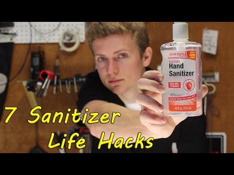 7 Simple Hand Sanitizer Life Hacks