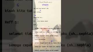 Download lagu CHORD SHEILA ON 7 - SHEPIA #shorts cover mp3