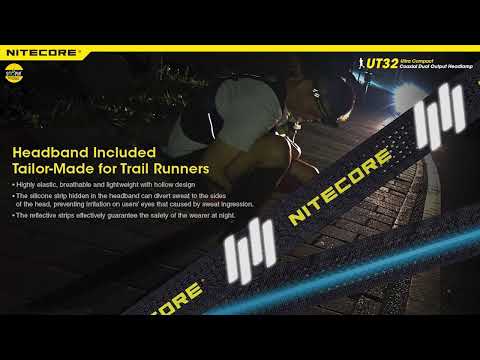 Nitecore UT32 Dual Output Coaxial LED Headlamp