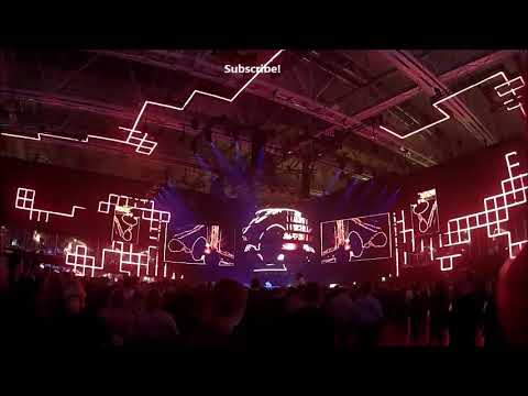 Light show Mykki Blanco on Slush afterparty Helsinki