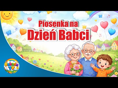 Dzień Babci i Dziadka - piosenka dla dzieci  na Dzień Babci - Babadu TV