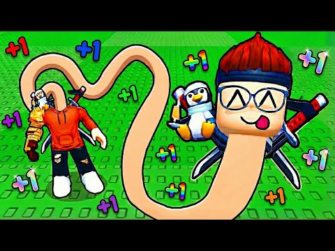 ROBLOX MA OGNI SECONDO IL MIO COLLO SI ALLUNGA DI +1