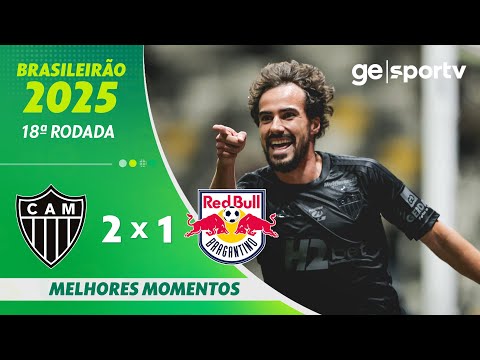 Gols e lances de Atlético Mineiro x Red Bull Bragantino