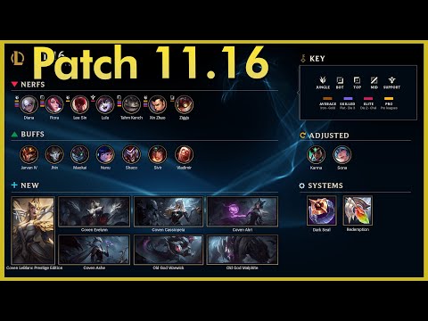 SONA REWORK - Patch 11.16 Rundown | League of Legends