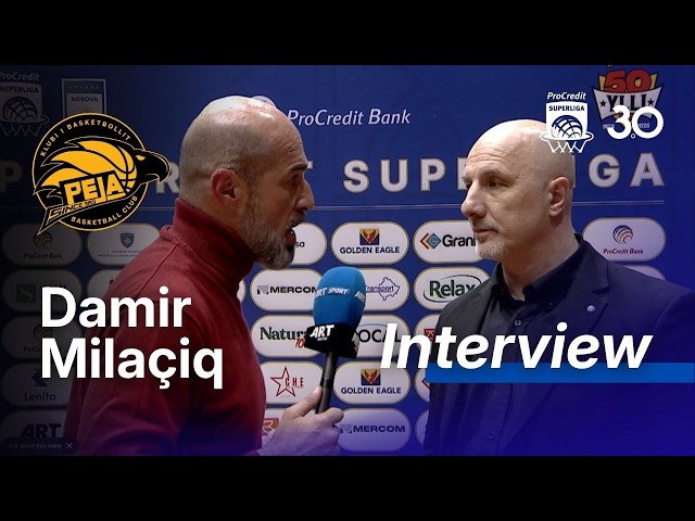 Damir Milaçiq flet pas ndeshjes ndaj Golden Eagle Yllit