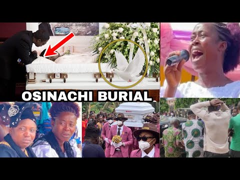 Her Spirit Is Strong! See What Happened To Osinachi Coffin During Burial