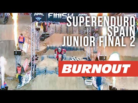 JUNIOR FINAL 2 FULL RACE | SuperEnduro Spain 2019 | BURNOUT