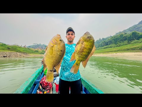 PESCA Y COCINA Con Una Forma de Pesca Nunca Antes Vista Para Pescar MOJARRAS GIGANTES