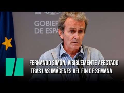 Pocas veces se había visto a Fernando Simón tan afectado: "Estoy decepcionado"
