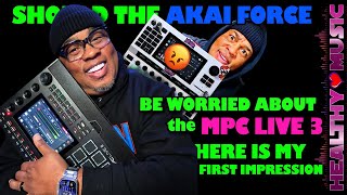 Is the MPC Live 3 an Akai Force Killa? Here's my First Impression #mpclive3 #mpclive3tutorials