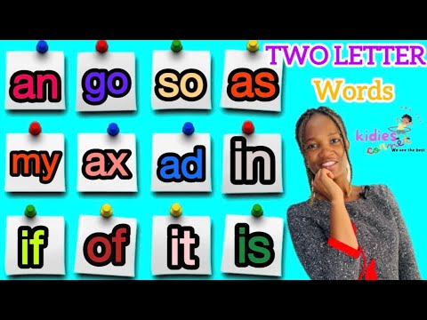 Two Letter Words | Phonics For Kids | Phonics Lessons | Preschool Learning | Phonics Reading