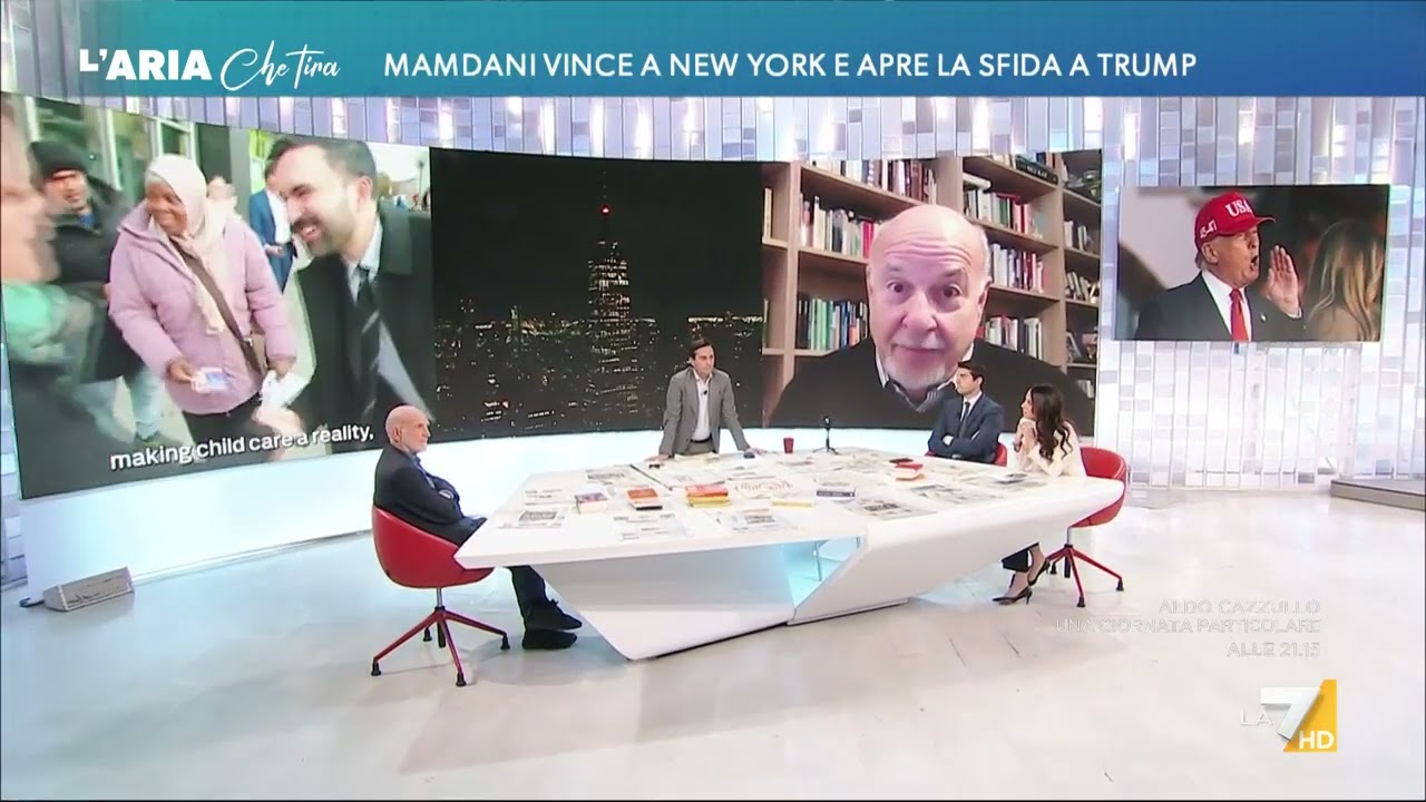 Mamdani sindaco di New York, David Parenzo ad Alan Friedman: "Nemico perfetto di Donaldone?", ...